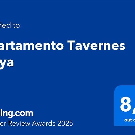 Apartamento Tavernes Playa Tavernes de Valldigna Esterno foto