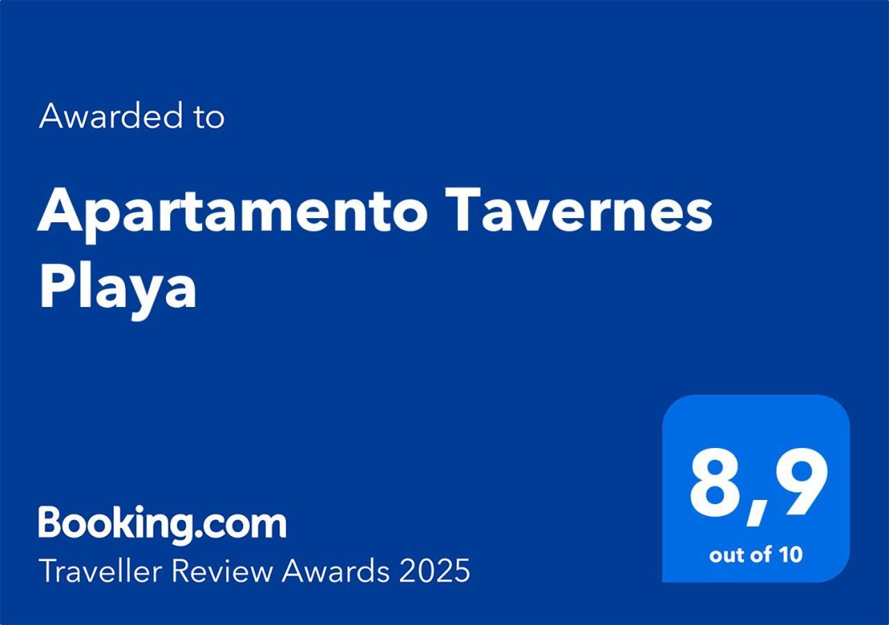 Apartamento Tavernes Playa Tavernes de Valldigna Esterno foto